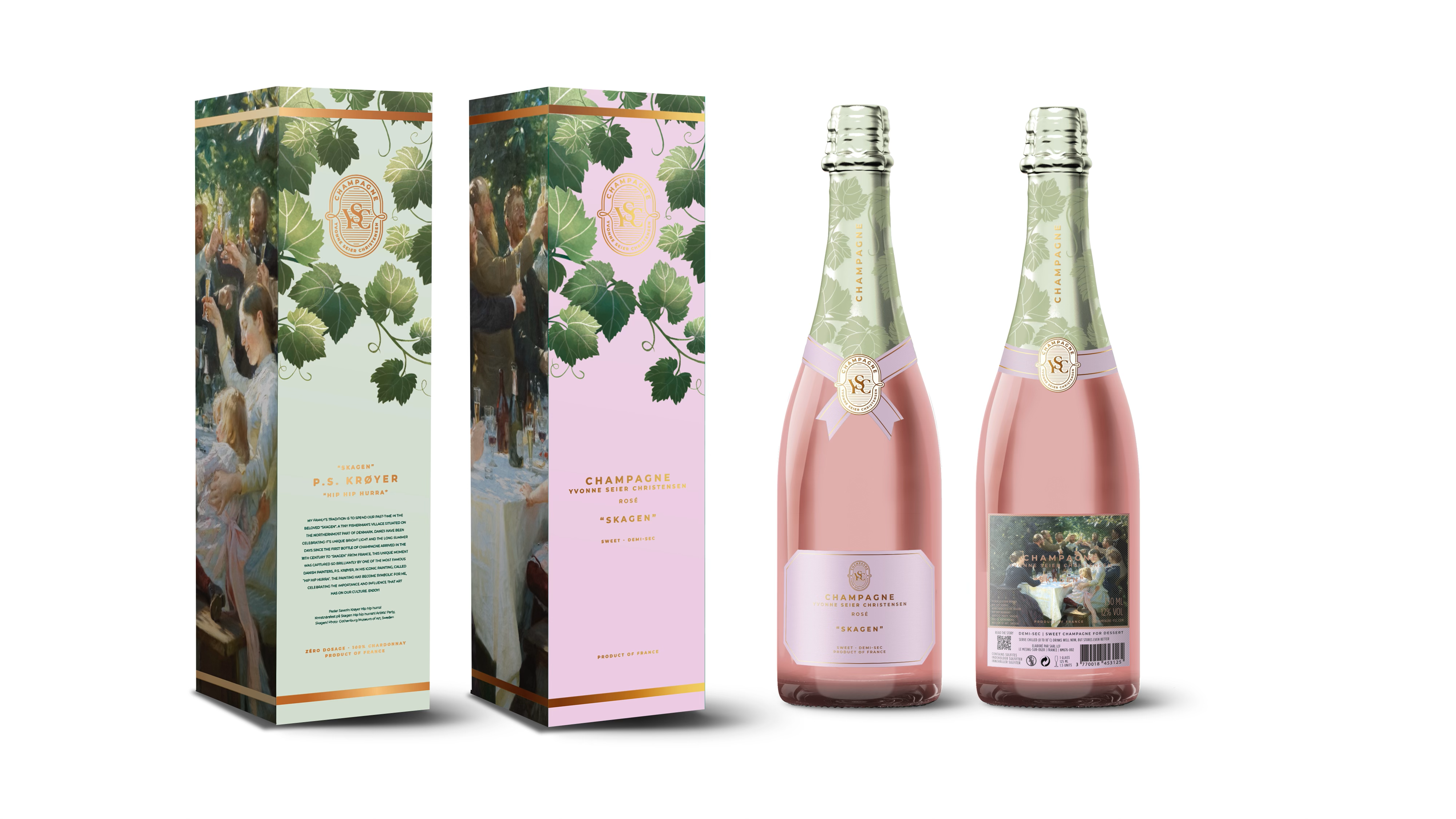 Skagen | Rosé | Sweet | Demi-Sec – Skagen Champagne Skagen | Rosé | Sweet | Demi-Sec – Skagen Champagne