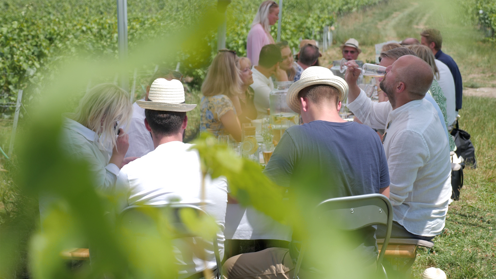 Skagen Champagne Vineyard Lunch